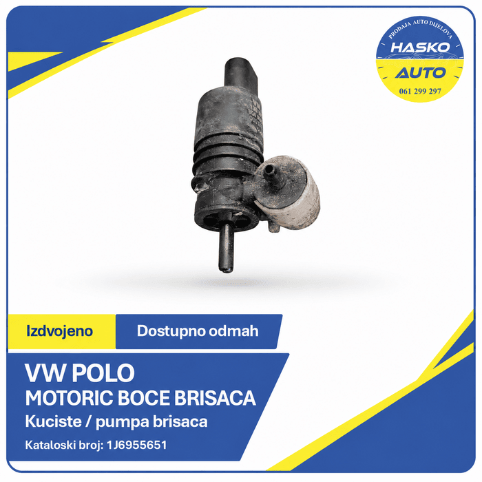 VW Touran motorić brisača